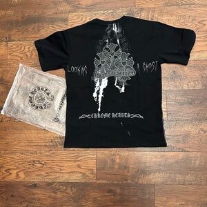 Chrome Hearts Black Graphic Tee